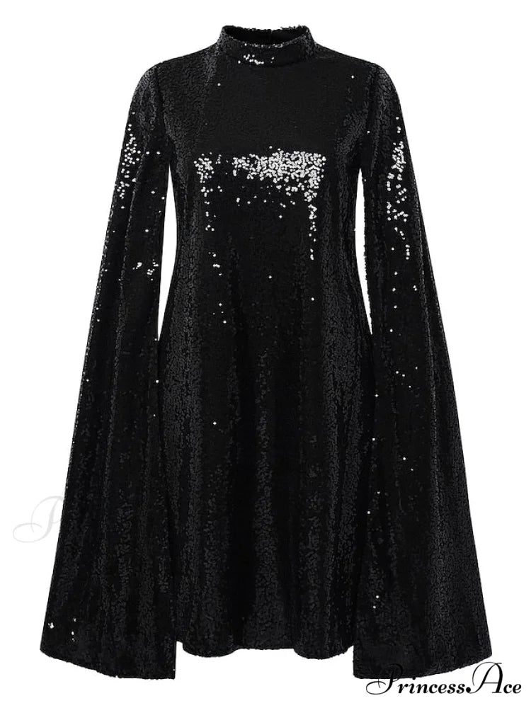 Elegant Women’s Silver Party 2024 Crew Gown Sequins Semi Sizes Split Formal Sequin Gown Neck Mini Brief Gold Sleeveless