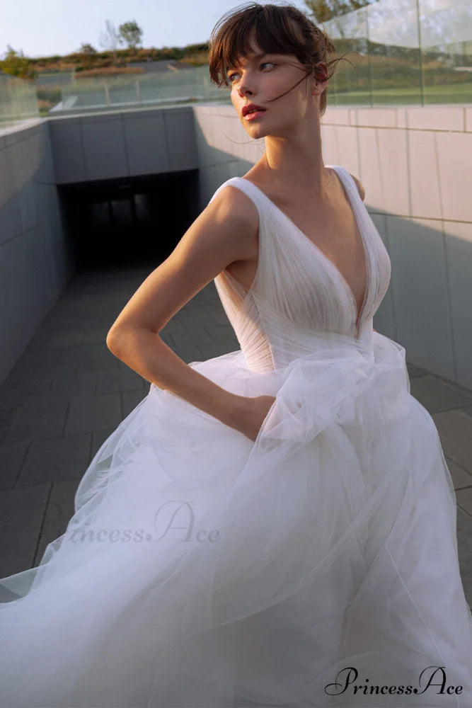 Elinor Tulle Graceful A-line Wedding Dress
