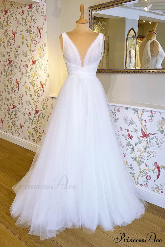 Elinor Tulle Graceful A-line Wedding Dress