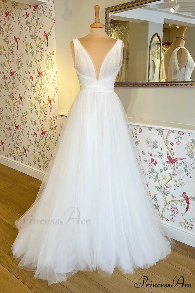 Elinor Tulle Graceful A-line Wedding Dress