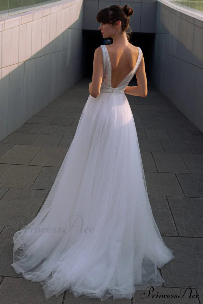 Elinor Tulle Graceful A-line Wedding Dress