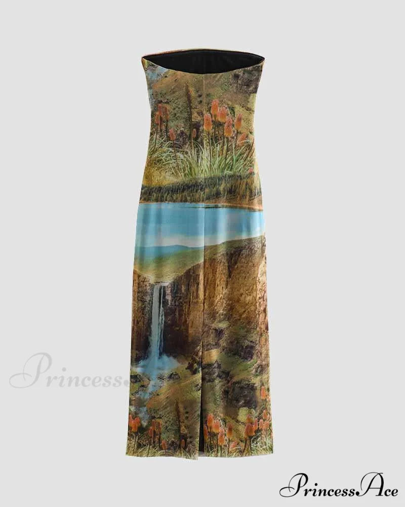Elvira Falls Stylish Tube Dress