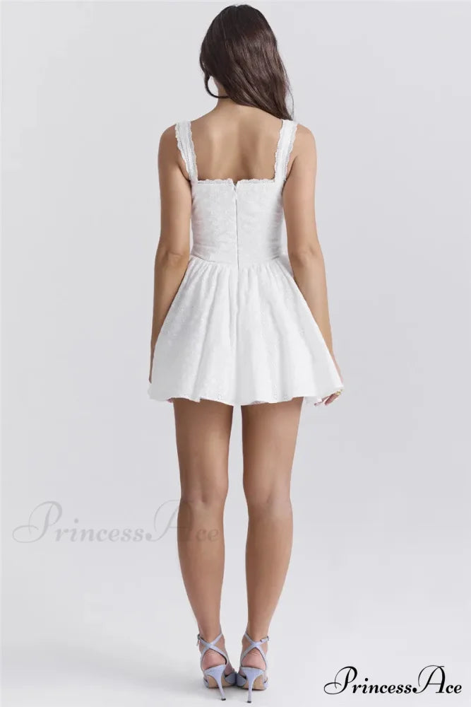 Elysia Lace Stylish Mini Dress