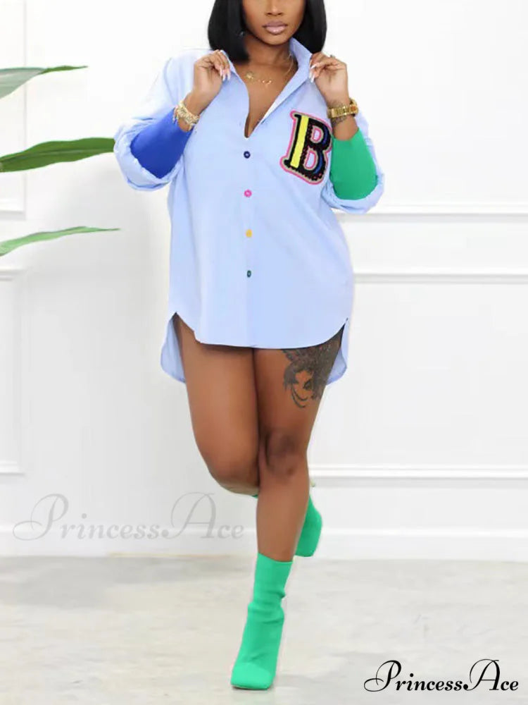 Embroidery Garter Thong Mesh Underwire Classic Balconette Bra Set - Flower Blue / S