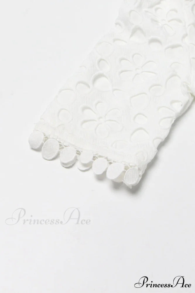 Emily in Paris Charming White Maxi Dress