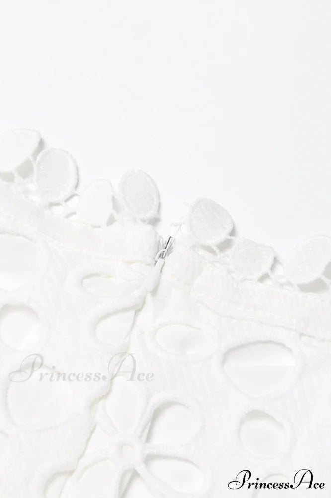 Emily in Paris Charming White Maxi Dress