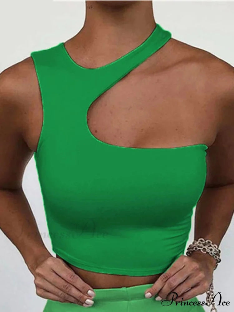 EMMARENTIA TOP - SUMMER green / S