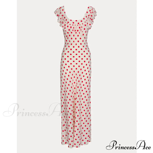 EMMY Elegant MAXI DRESS White / S