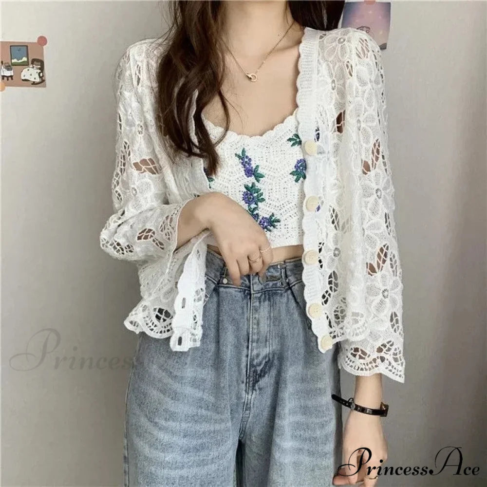 Empty Out Graceful Extended Sleeve Shrug Cardigan cardiagn-250126