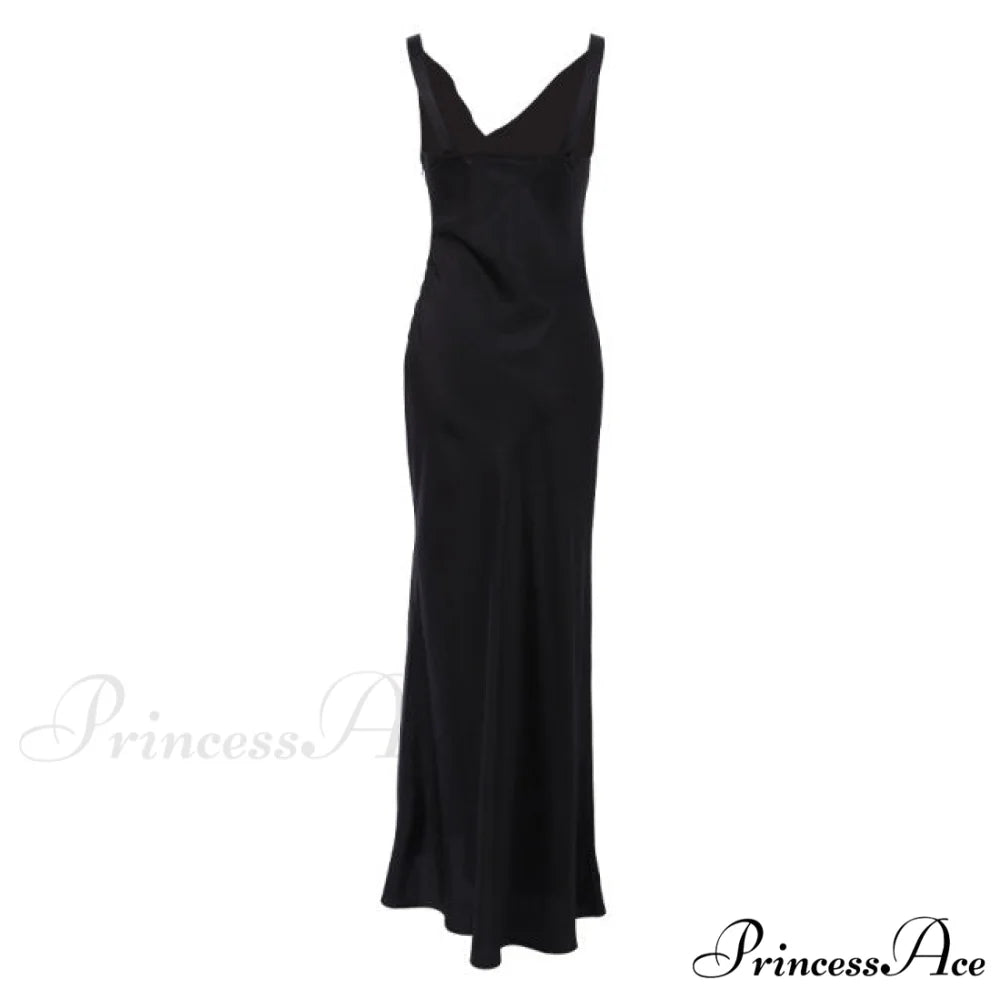 ENELA SATIN Stylish MAXI DRESS