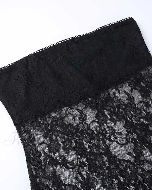 Erebus Mini Stylish Lace Dress