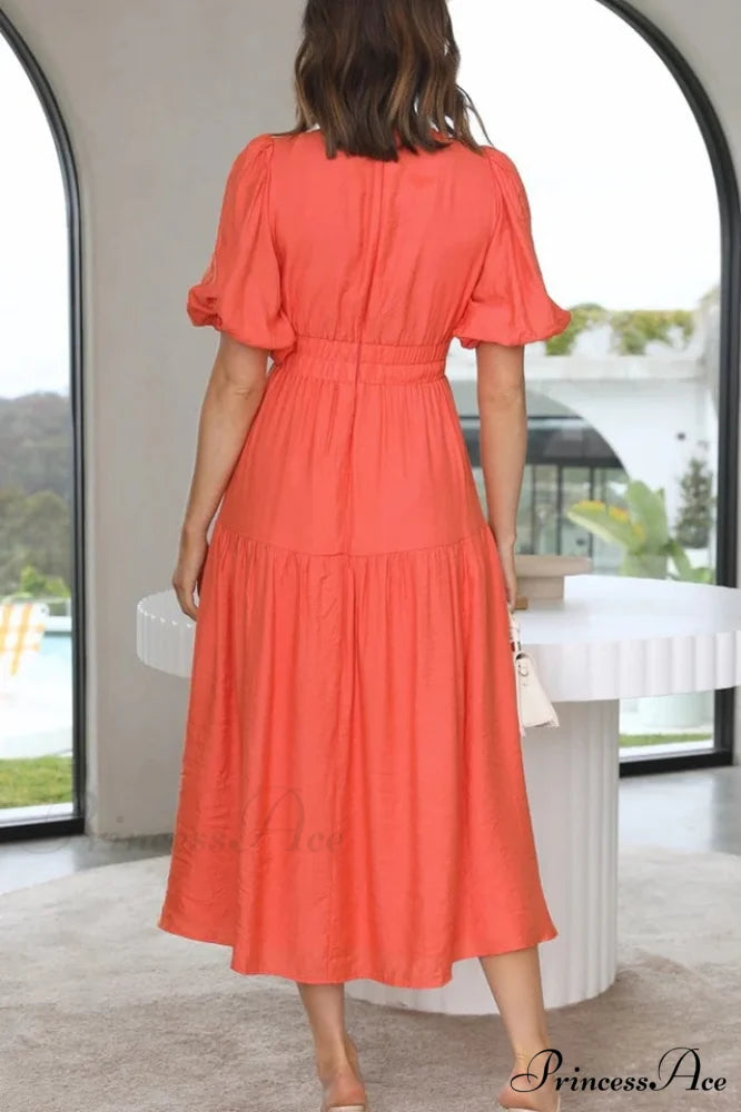 Erin Elegant Midi Dress