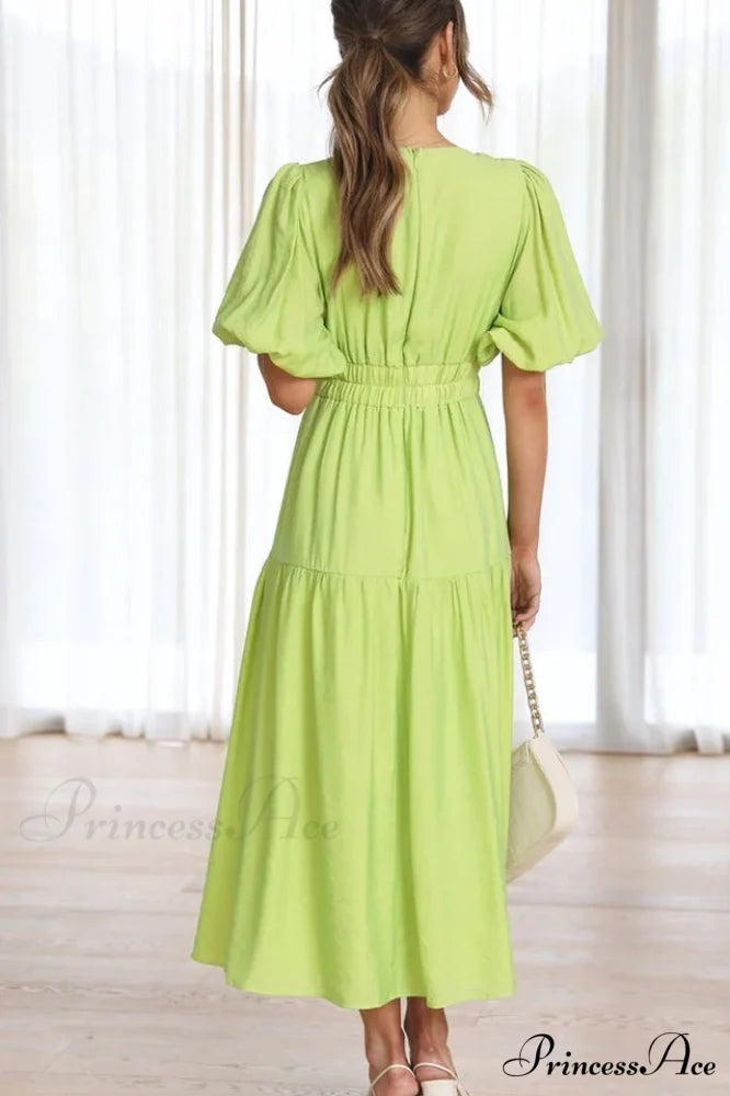 Erin Elegant Midi Dress