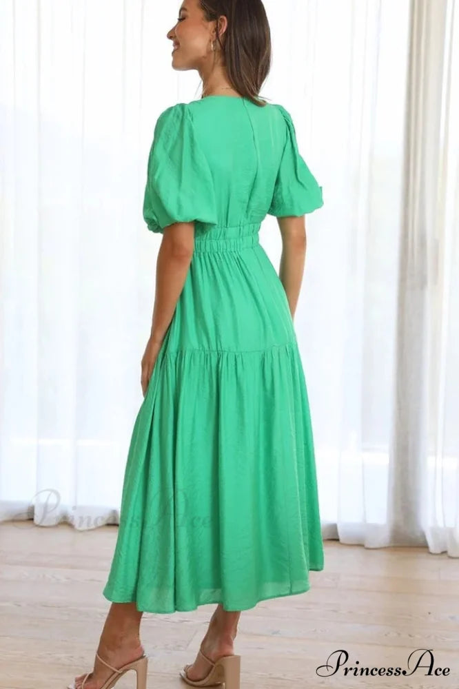 Erin Elegant Midi Dress