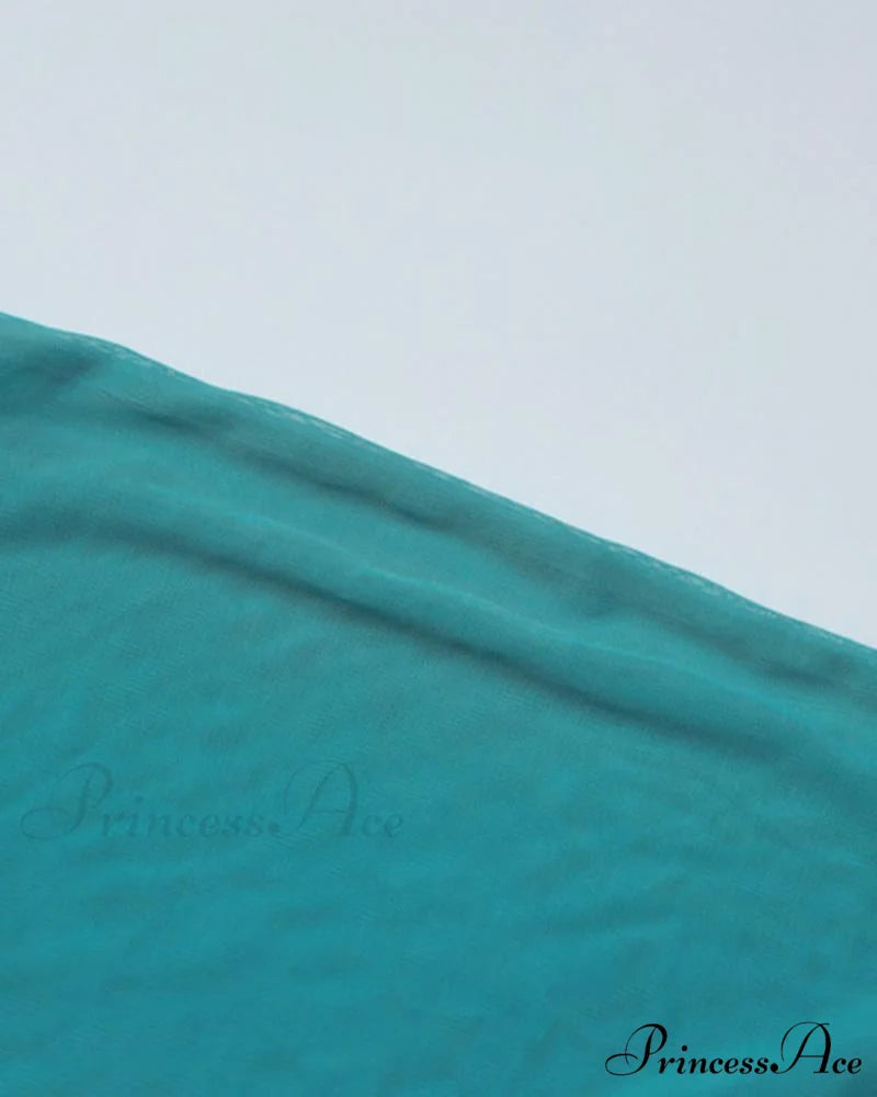 Esadora Flora Neckpiece Charming Maxi Tube Dress