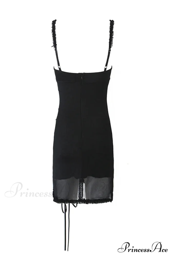 Estelle Mesh Graceful Mini Dress