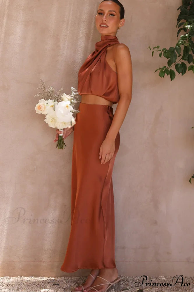 Esther Top + Charming Maxi Skirt Set