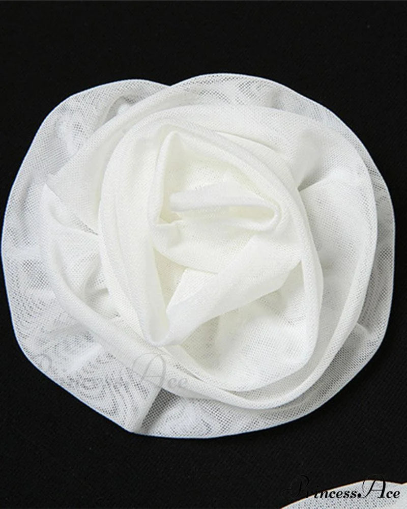 Ethereal Ruffle Stylish Tie Cover Up