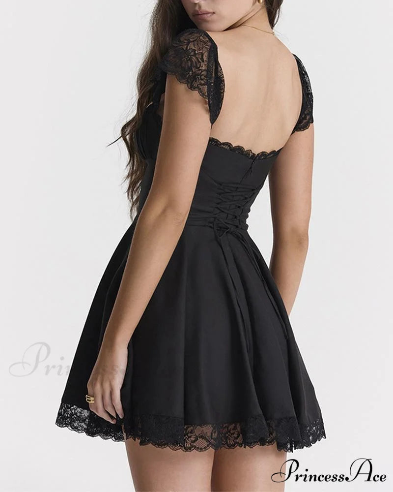 Euboea Sweetheart Stylish Mini Dress