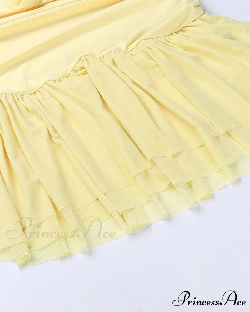 Eulimene Elegant Ruffle Dress