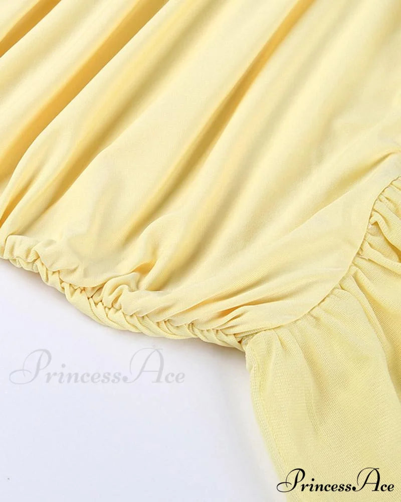 Eulimene Elegant Ruffle Dress