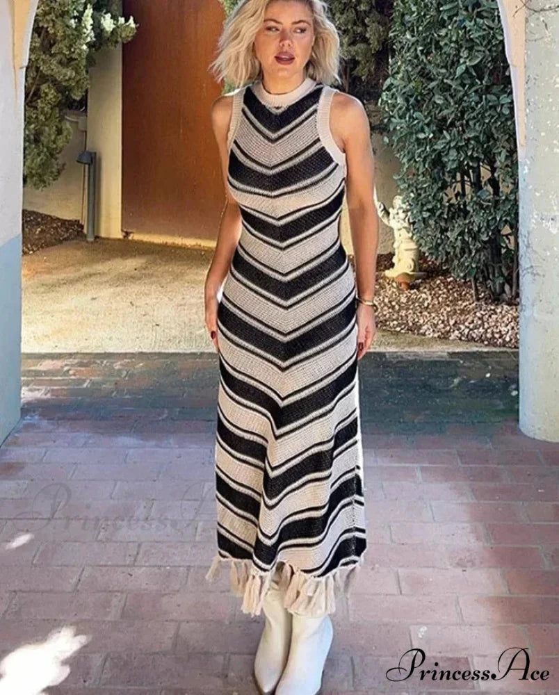 EVE KNITTED Stylish MAXI DRESS