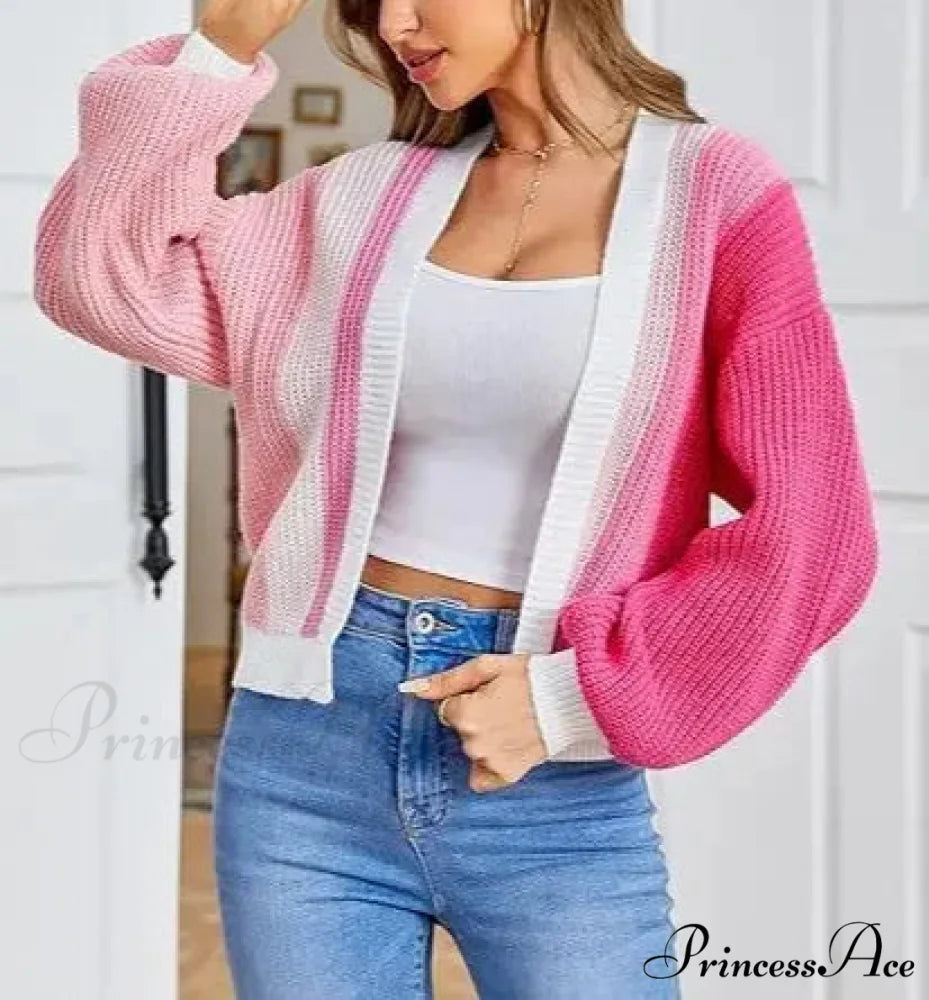Excitement Cutting Inactive Breeze Knit Cardigan cardiagn-250126