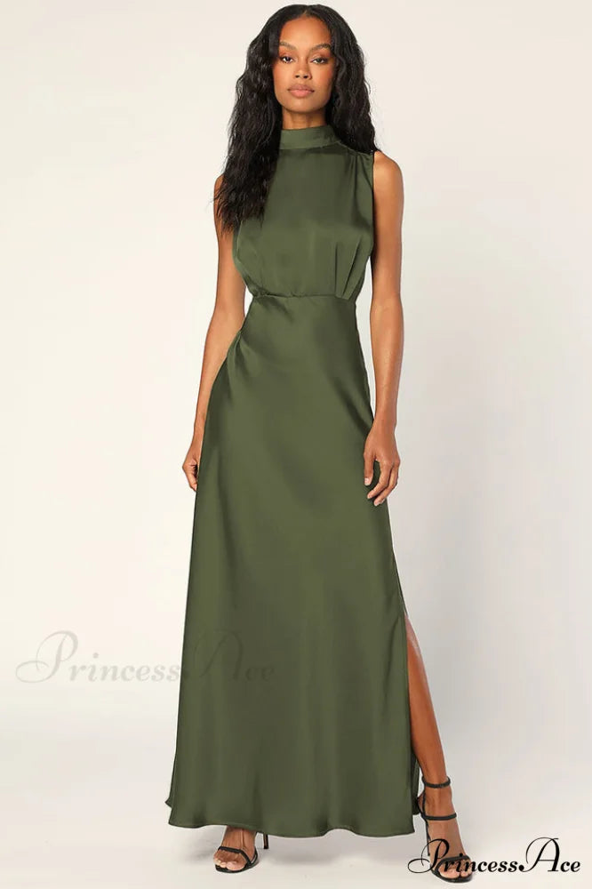 Fabianna Elegant Silk Gown S / 4#