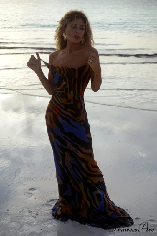 Fabienne Elegant Maxi Dress