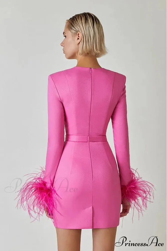 FAINA MINI Stylish DRESS PINK