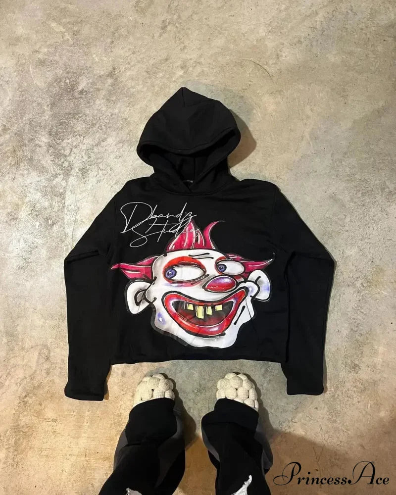 Fall Enjoyment Design Printed Hoodie black 2 / M hoodies-241228