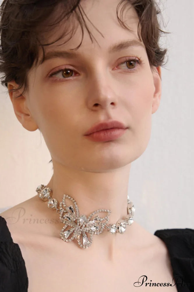 Fashion Charm Stylish Choker Necklace Silver