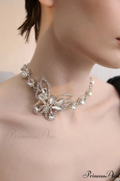 Fashion Charm Stylish Choker Necklace Silver
