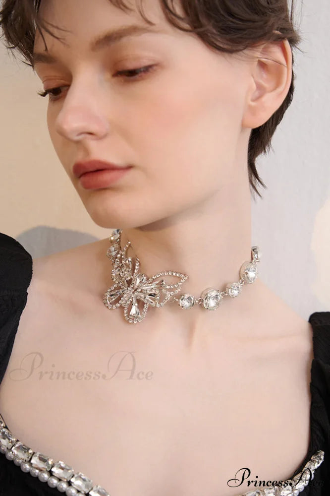 Fashion Charm Stylish Choker Necklace Silver