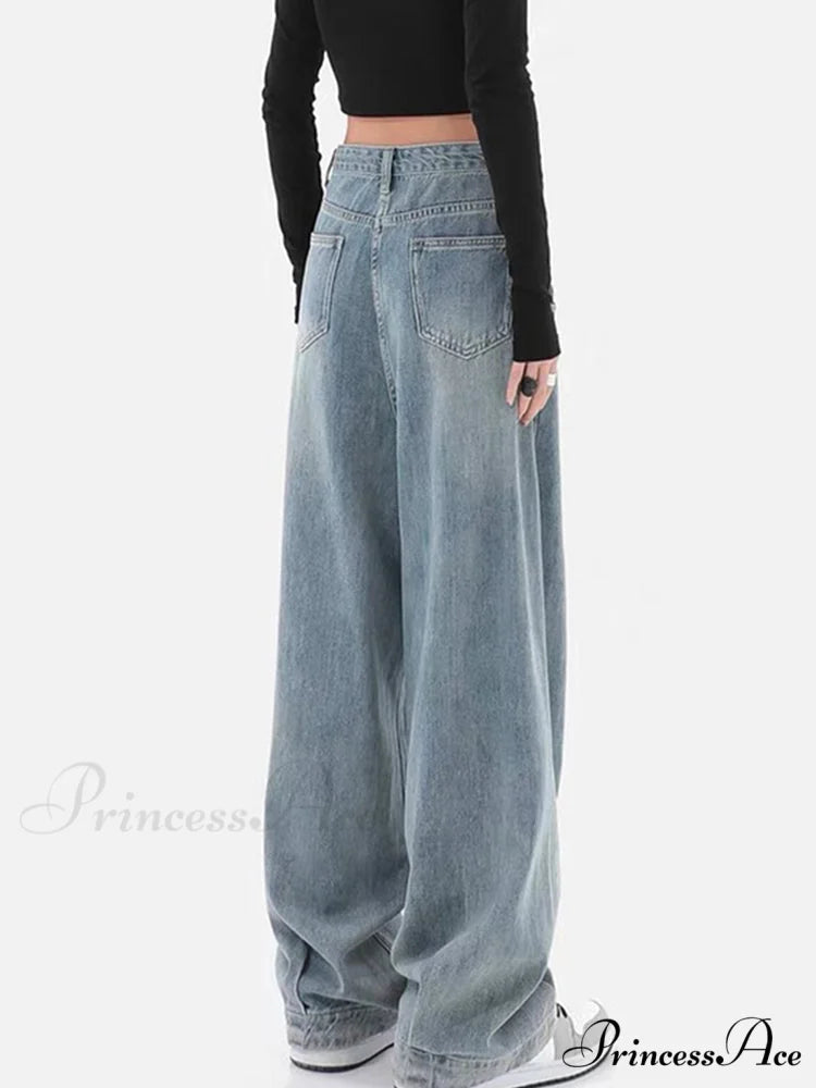 Fashion Loose All-match Wide Jeans