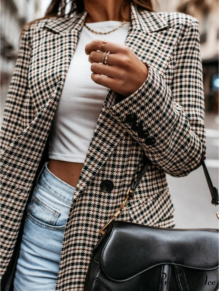 Fashion Office Ladies Chic Slim Blazers