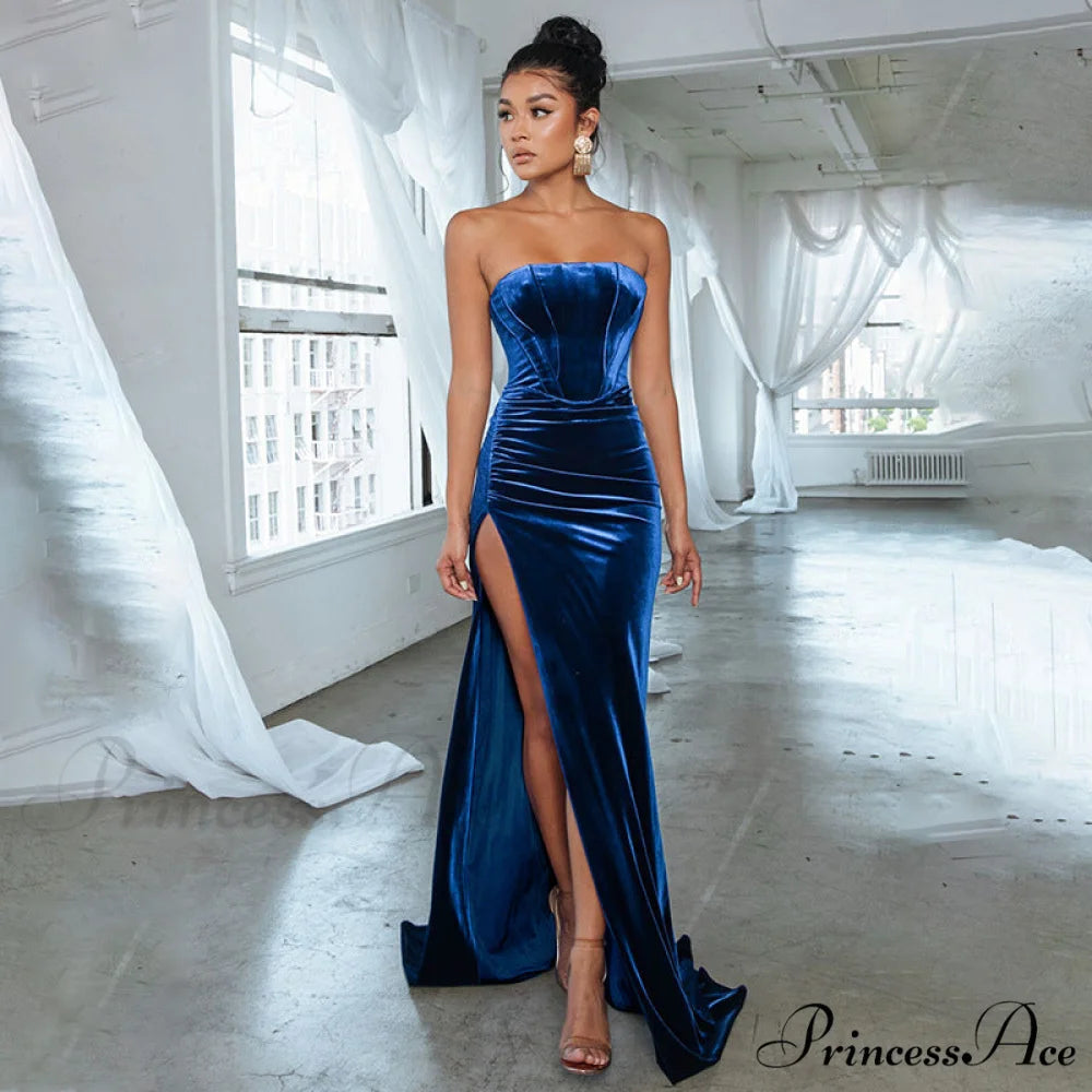 Fashion Solid Party Club Formal Long Maxi Dresses