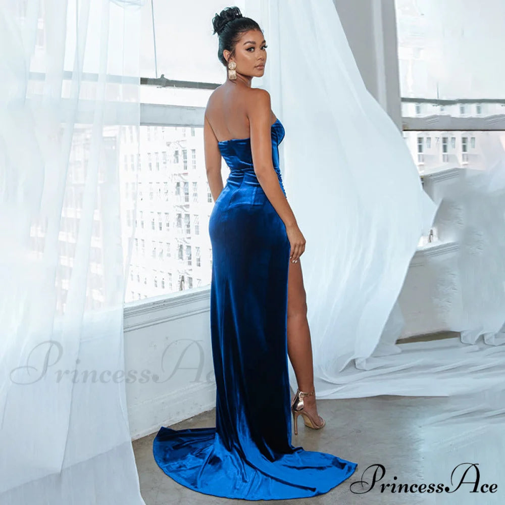 Fashion Solid Party Club Formal Long Maxi Dresses