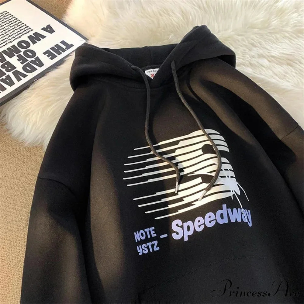 Fastway Correspondence Graphic Hoodie hoodies-241228