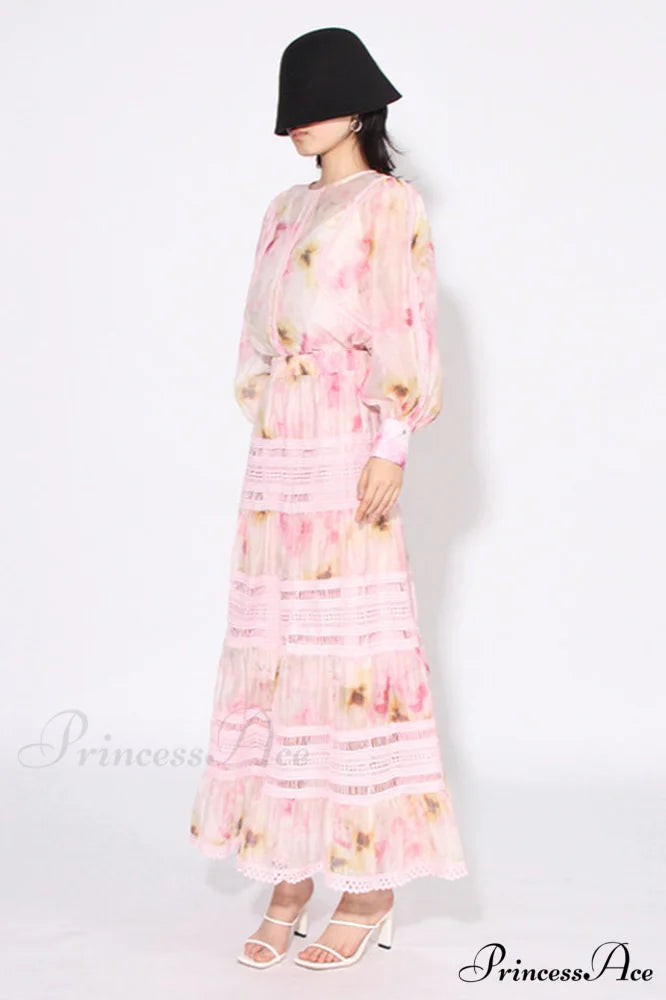 Faye Floral Top Charming + Skirt Set