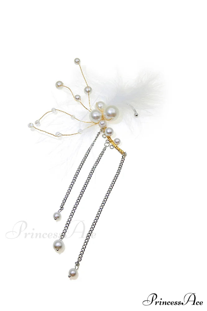 Feather Elegant Tassel Earrings Picture