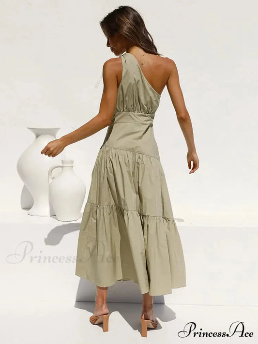 Feathers Strapless Sleeveless Split Hem Evening Maxi Dress