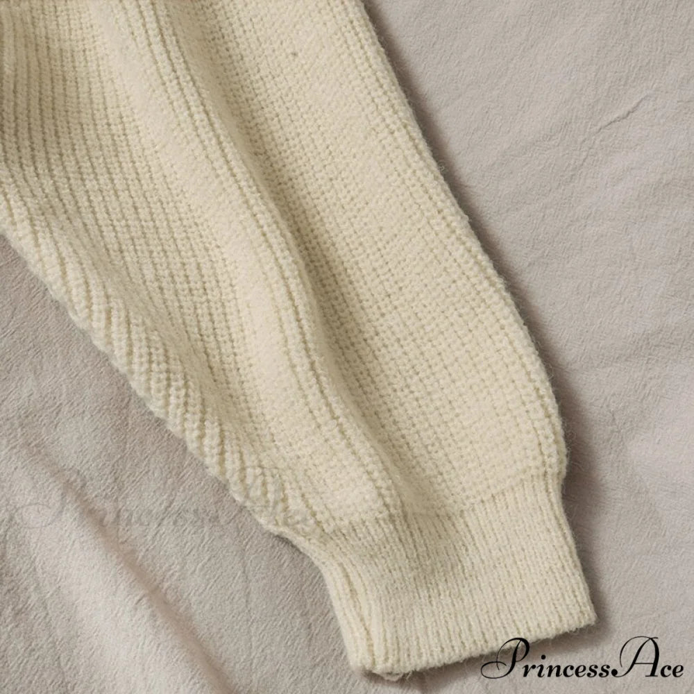 Female Solid Casual Chic Short Knitted Cardigans