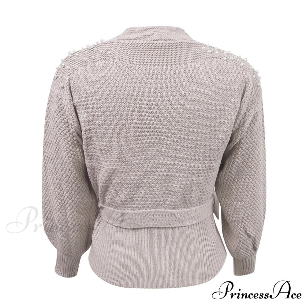 Females Fashion Boho Oversize Cardigan Pink / XXXL