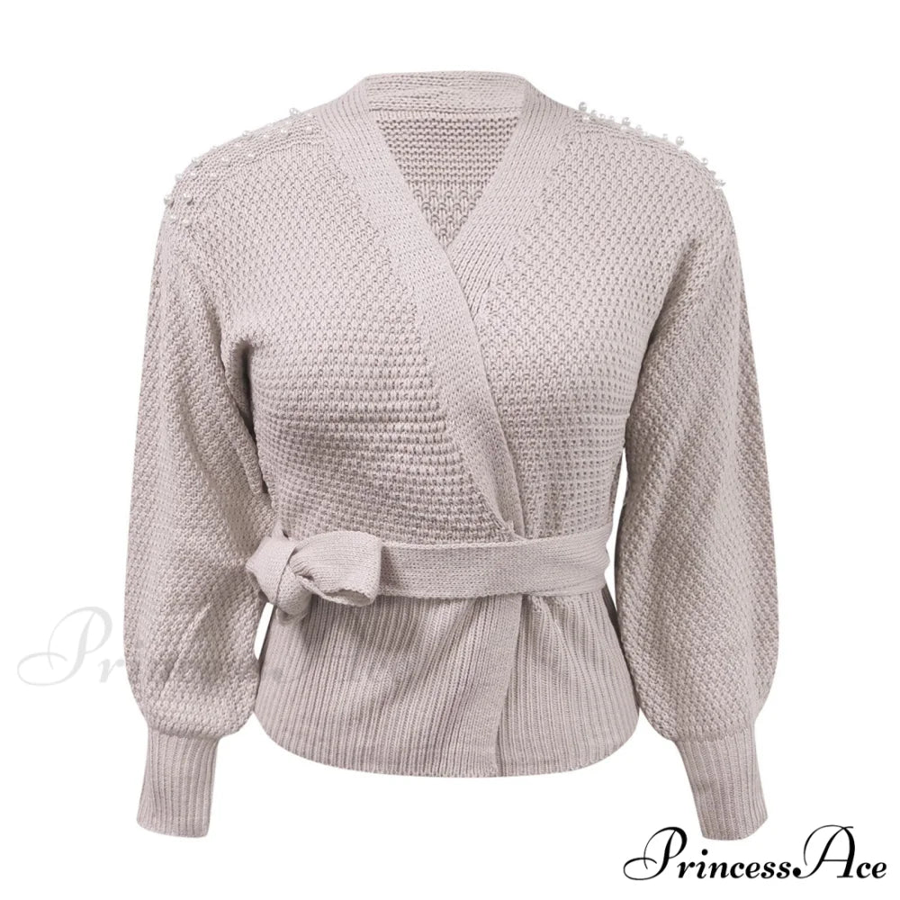 Females Fashion Boho Oversize Cardigan Pink / XXXL