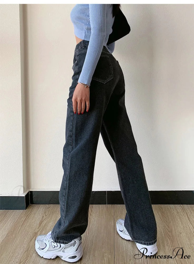 Femmale Black Blue Jeans