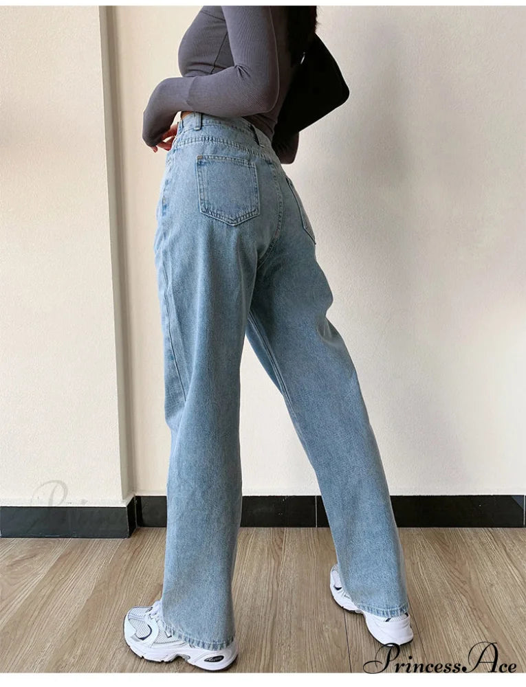 Femmale Black Blue Jeans