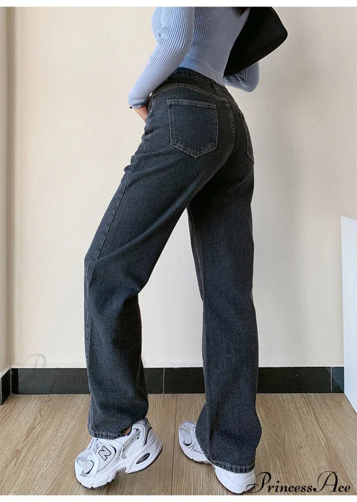 Femmale Black Blue Jeans