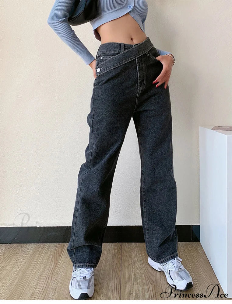 Femmale Black Blue Jeans