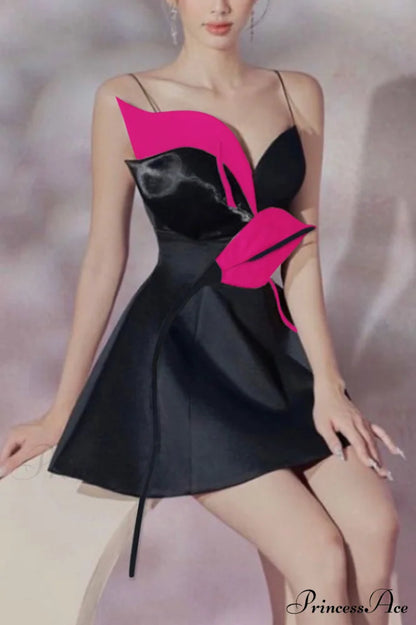 Fern Leaf Stylish Design Mini Dress